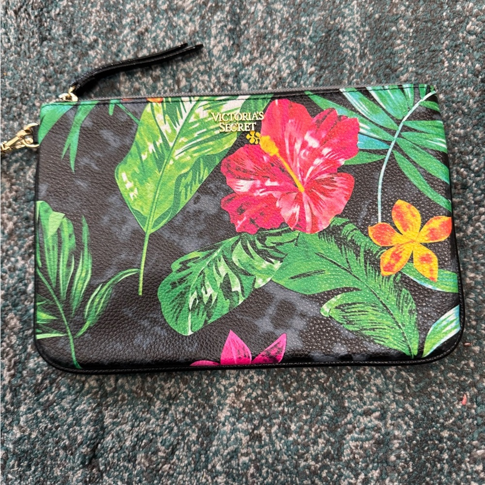 Victoria's Secret Tropical Floral Wristlet